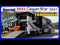 2023 Newmar Canyon Star 3947 Class A Toy Hauler