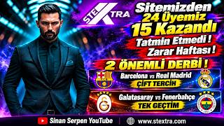 Derbi Zamanı ! ZOR HAFTA ! Spor Toto 11. Hafta Tahminleri! St Extra #sportototah