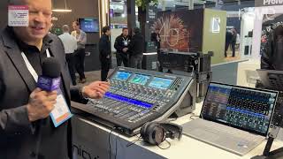 Video thumbnail for ISE 2024: TASCAM Shows Sonicview 24XP Digital Recording/Mixing Console and SB-16d Dante Stage Box by rAVe [PUBS]