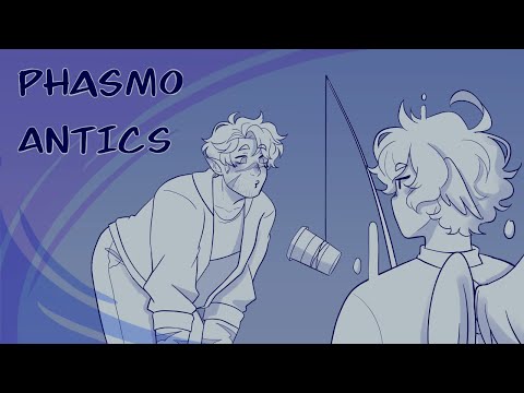 Grian, Scar, Skizz, & Impulse's phasmophobia antics || ANIMATIC