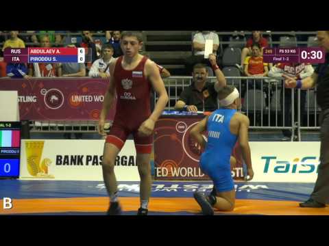 Arip ABDULAEV (RUS) - Simone Vincenzo PIRODDU (ITA).mp4