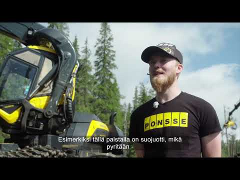 Metsätyö on toinen luontoni osa3: Puunkorjuu