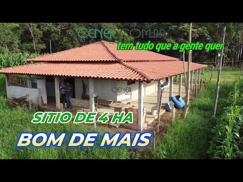 Cener Imóveis 2960 Sítio bom de mais de 4 ha por 490 mil em Entre Rios de Minas MG