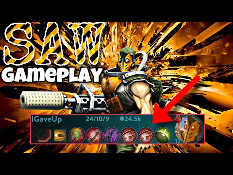 Vainglory CE - Crit hyper carry Saw (5v5) [FIXED AUDIO/ HIGH QUALITY]