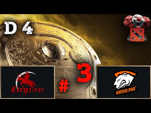 Team Empire vs Virtus.Pro  - Game 3 - DAY 4 - The International 2015  dota 2. 30.07.2015
