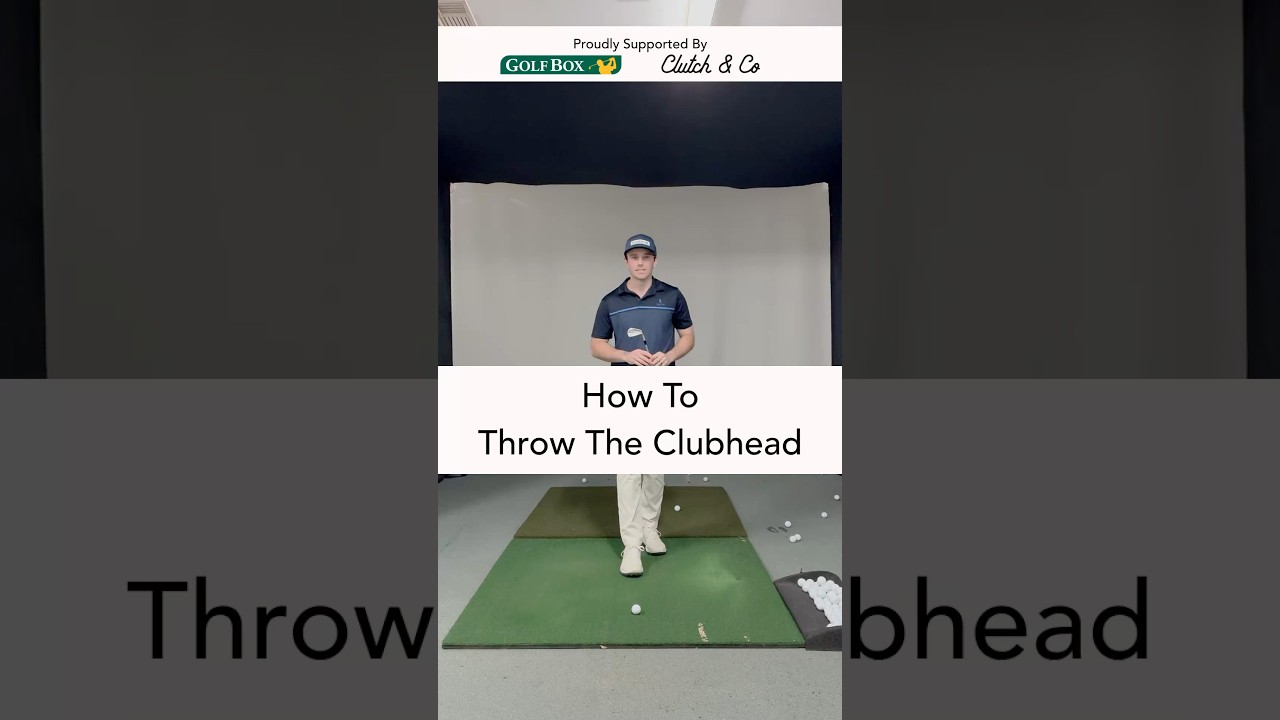 Release the club by “throwing” it #golfcoach #golftips #golf #golflesson #golftechnique
