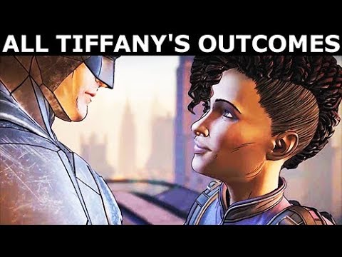 All Tiffany's Endings & All Final Outcomes - BATMAN Season 2 The Enemy Within Episode 5