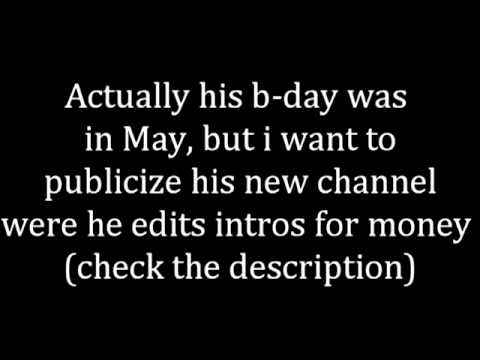 Happy Birthday RrezZ (Watch until the end)