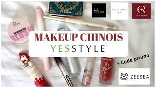 TEST MAQUILLAGE C-BEAUTY 🇨🇳 disponible sur @yesstyle ! Judydoll, Zeesea, Joocye, Cute Rumor