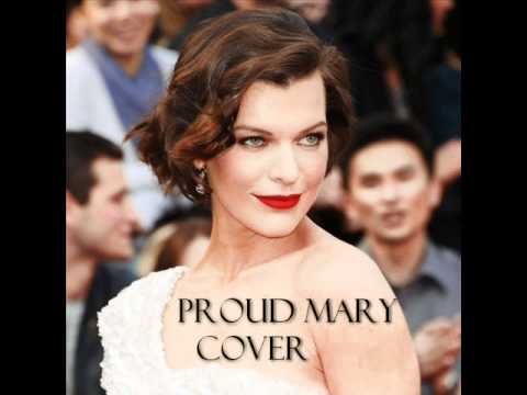 Milla Jovovich singing Proud Mary