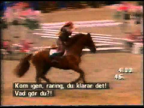 Malin Baryard o Lisen Bratt @ Stockholm Horse show 2000