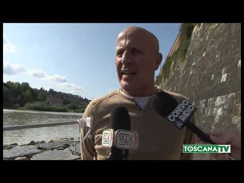 2020-09-30 FIRENZE - IL CAMMINAMENTO DA PONTE S.NICCOLO' ALLE GRAZIE