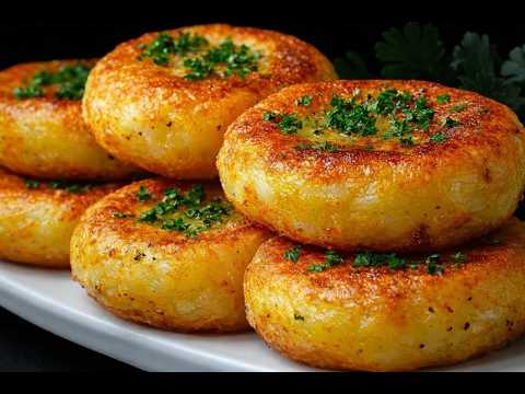 Potatoes with eggs taste better than meat! The best potato family snacks!