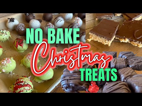 NO BAKE CHRISTMAS TREATS | Holiday Baking Recipes | Christmas Desserts | MEL COOP