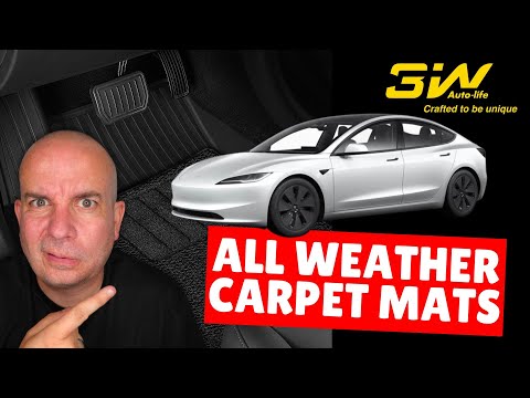 3W Floor Mats | 2025 Tesla Model 3 Highland | an Honest Review