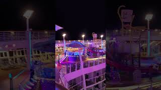 Cruise Ship at night #cruise #cruiseship #familyfun