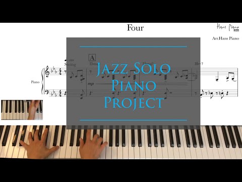 Four /Jazz Solo Piano (Free transcription)arr.HansPiano
