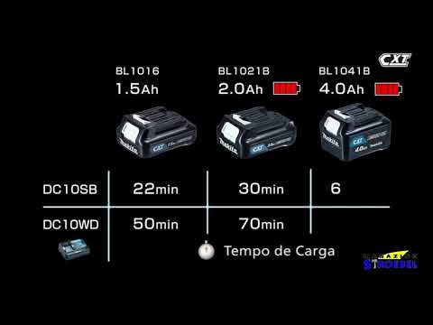 Nova Geração de Ferramentas a Bateria Makita CXT 12V de Lithium