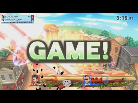 Elegant vs Lima - GOML 2018 - Wii U Losers Round of 16