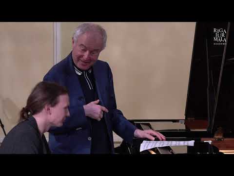 Piano masterclass with András Schiff and student Pāvels Laganovskis