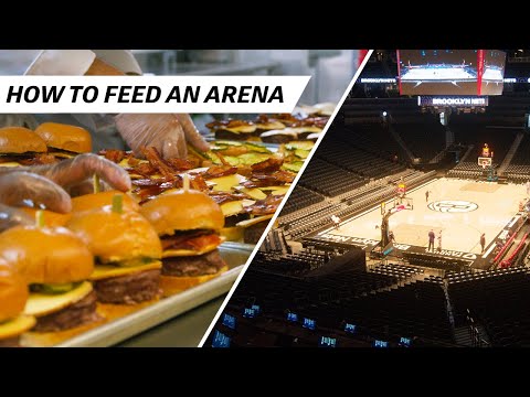 How Brooklyn’s Barclays Center Serves 18,000 People During an NBA Game — Clocking In