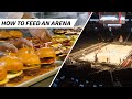How Brooklyn S Barclays Center Serves 18 000 People During An NBA Game Clocking In