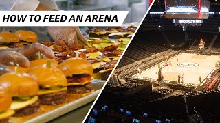 How Brooklyn’s Barclays Center Serves 18,000 People During an NBA Game — Clocking In by Eater