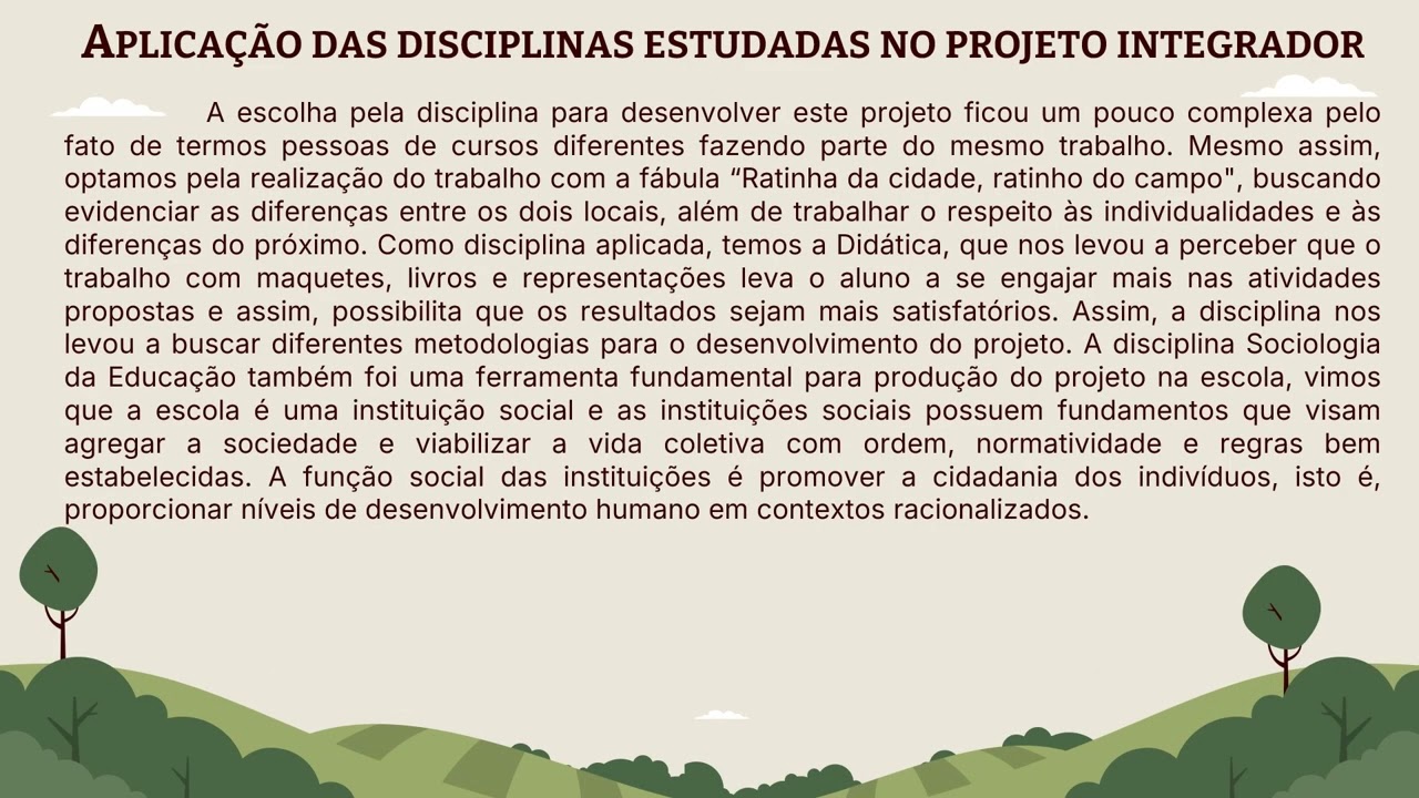 Apresentação PI - Turma 002 - Duas Realidades, um só futuro