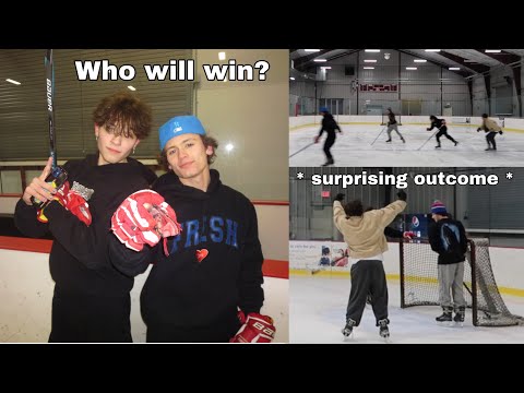 Ex hockey players Playing hockey again! (Skills competition)