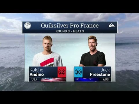 Quiksilver Pro France: Round Three, Heat 9