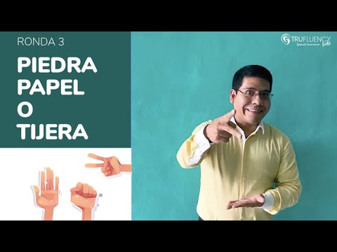 Maestra Eduardo Teaches Rock, Paper, Scissors in Spanish