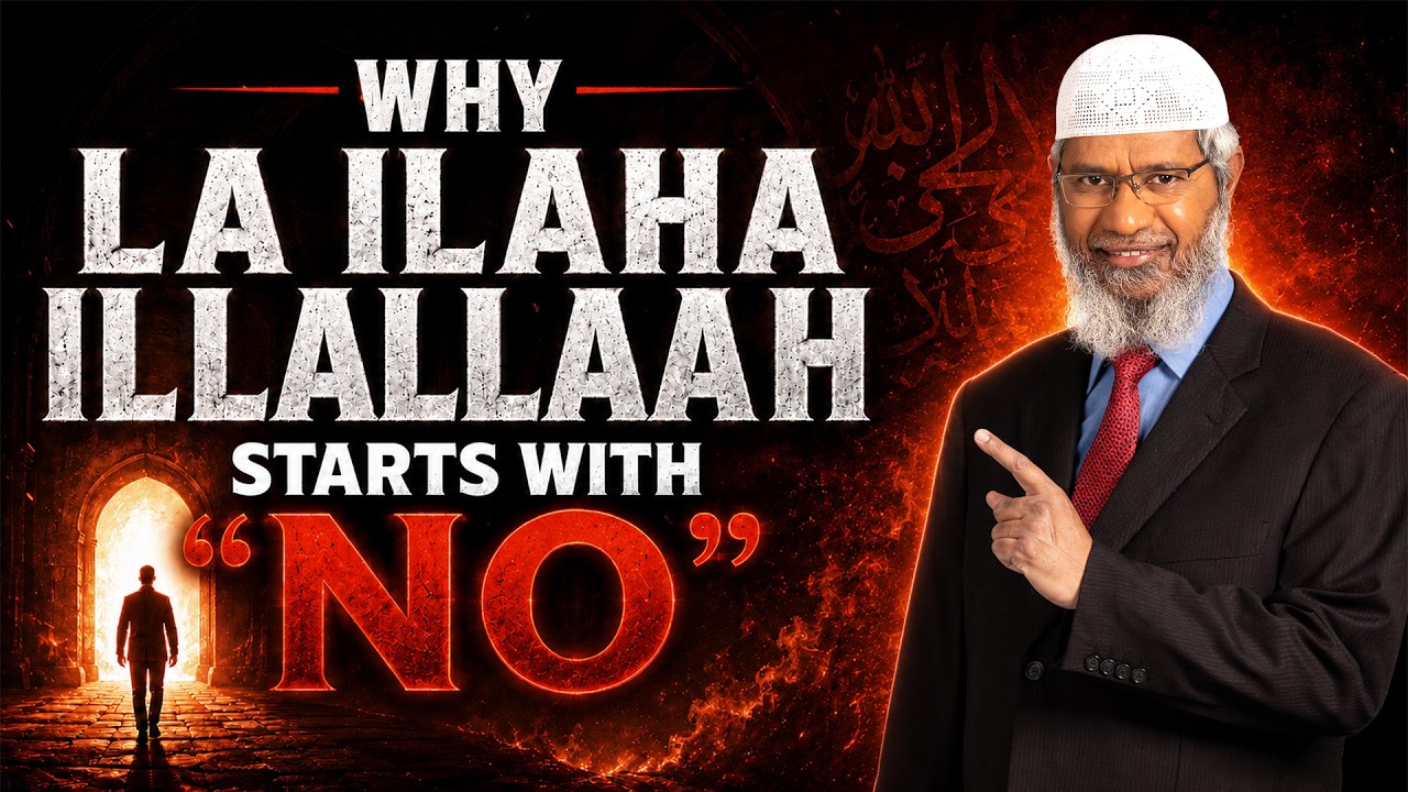 Why Does La Ilaha Illallaah Start with "No"? – Dr Zakir Naik