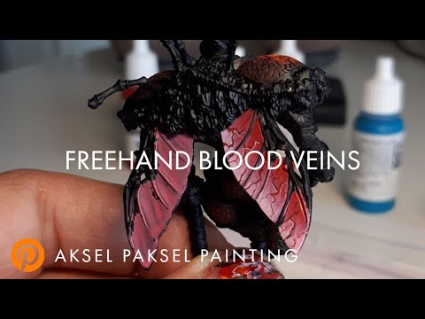 Kingdom Death: Monster Painting Tutorial. Dung Beetle Knight, Part 2 (freehand wings)