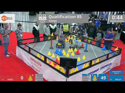 2018 VEXU Design Q85 - UTEZ1 vs POLY1 - 43 to 66