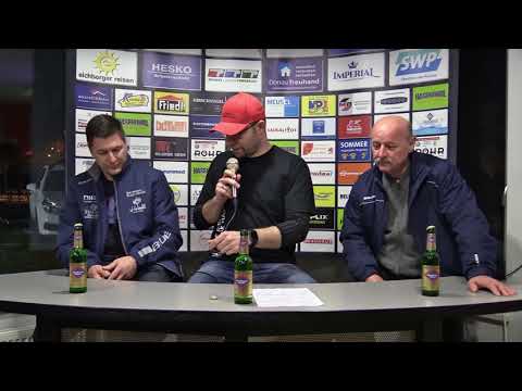 Pressekonferenz: EHF Passau Black Hawks - ESV Burgau 17.2.2019