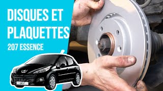 Youtube thumbnail of video "Changer les Disques et Plaquettes avant 207 1.4i 16V 🚗"