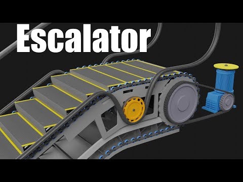 How Does An Escalator Work?