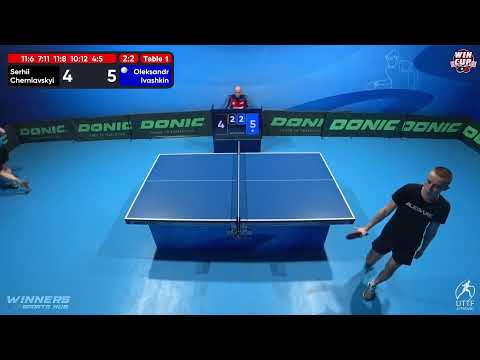 15:00 Serhii Cherniavskyi 2  - 3 Oleksandr Ivashkin West 3 WIN CUP 25.11.2022 | TABLE TENNIS WINCUP