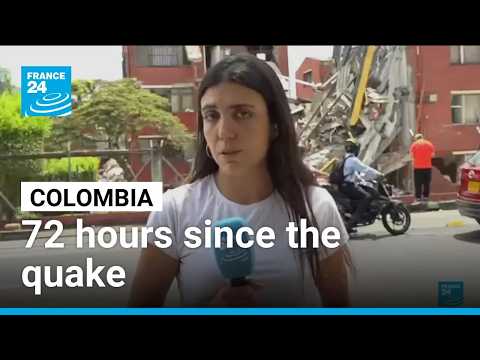Earthquake in Colombia: 