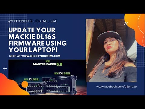 Update Your Mackie DL16S Firmware Using Your Laptop