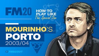 How to Play like the SPECIAL ONE in FM20