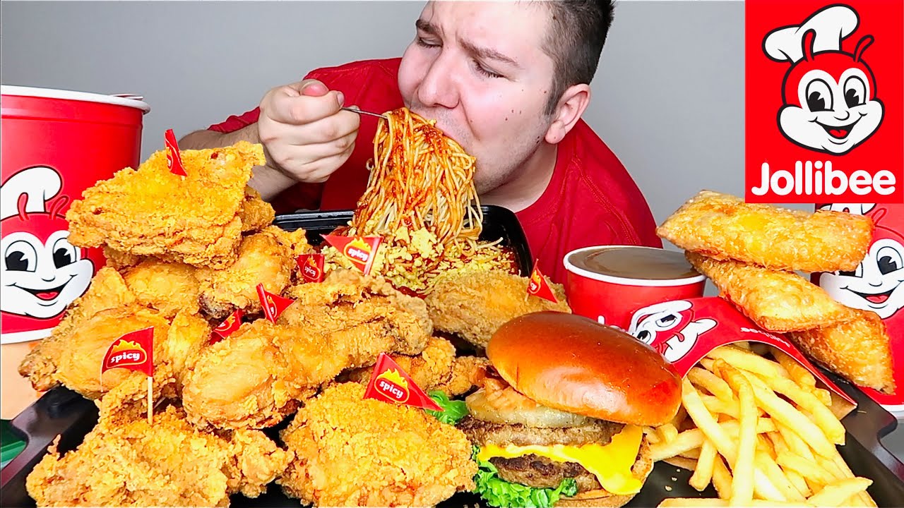5,172 Calorie Jollibee Feast • MUKBANG