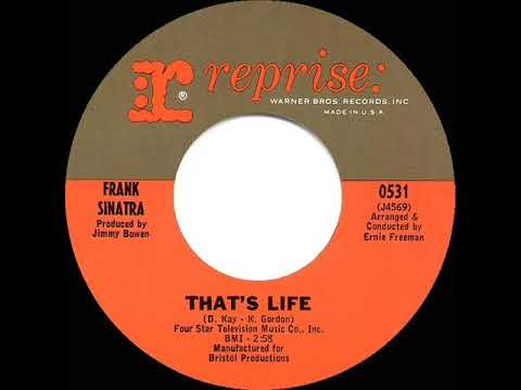 1966 HITS ARCHIVE: That’s Life - Frank Sinatra (a #1 record--mono 45)