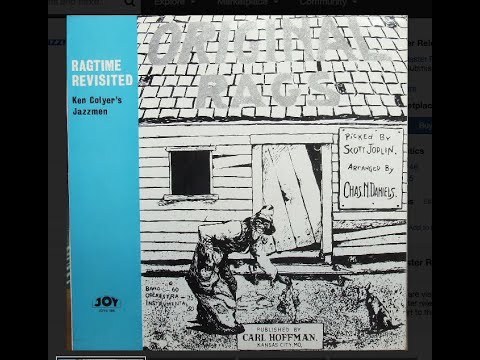 Ken Colyer's Jazzmen: Tuxedo Rag. Hampton Court. August 1970.