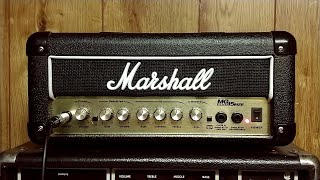 Video thumbnail for Marshall MG15MSII Mini Head Demo by Brad B