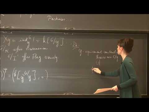 A derived Hecke algebra in the context of the mod pp Langlands program -Rachel Ollivier