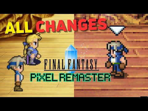 Everything That's Changed: Final Fantasy Pixel Remasters (Inc. Console Ports!)