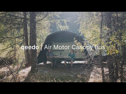 qeedo | Air Motor Canopy Bus 🚌 - das aufblasbare Vorzelt