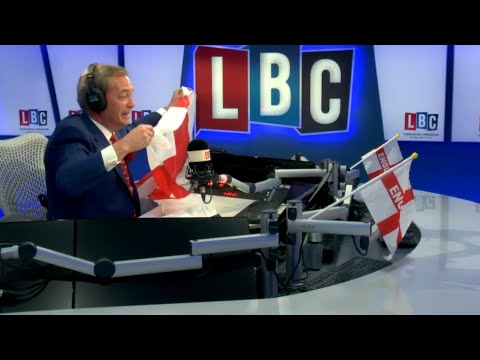 The Nigel Farage Show: St. Georges day special! LBC - 23rd April 2018