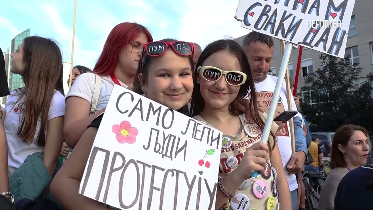 Studentski protest u Šapcu - Korakom do slobode